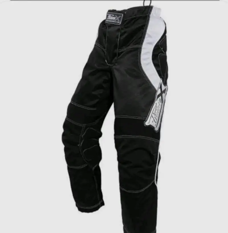Pantalones de motocross Tharo X negros - 6