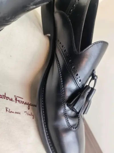 Mocasín de borlas Tassel Loafer - Salvatore Ferrag - miniatura 4