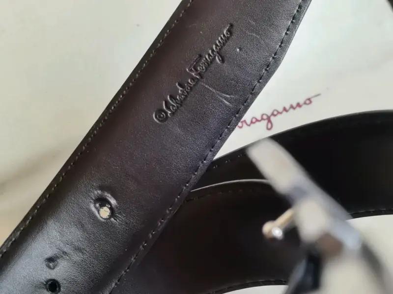 Double Gancini Belt - Salvatore Ferragamo - 2
