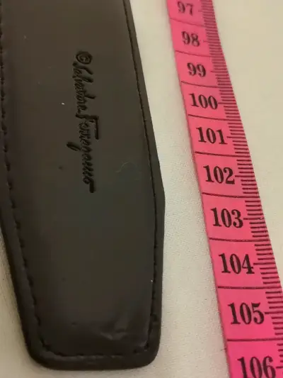 Double Gancini Belt - Salvatore Ferragamo - miniatura 4