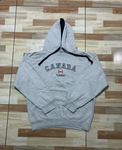 Polerón con capucha gris Canadá Toronto - miniatura 1