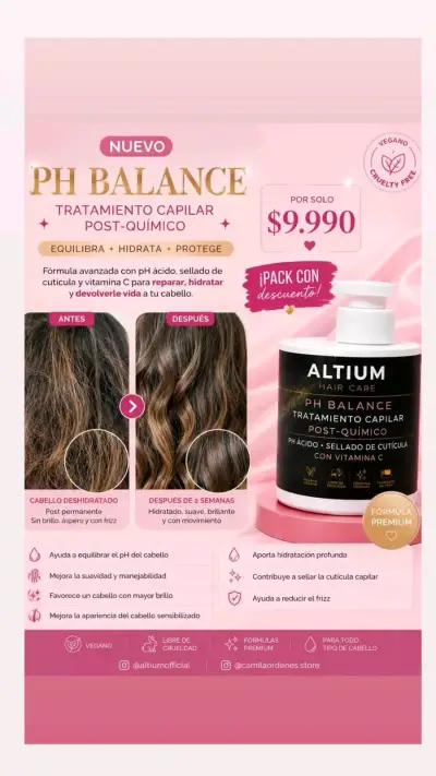 Pack Shampoo y Acondicionador Altium Cebolla y Romero - miniatura 2