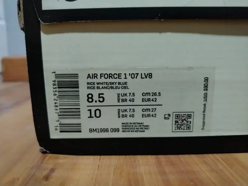 Zapatillas Nike Air Force 1 '07 fresh blue - 5
