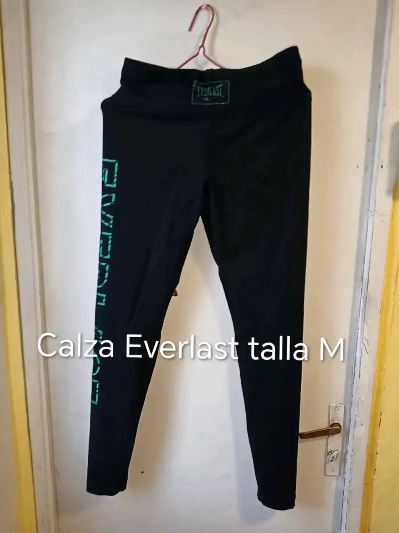 Calzas deportivas Everlast talla M negras