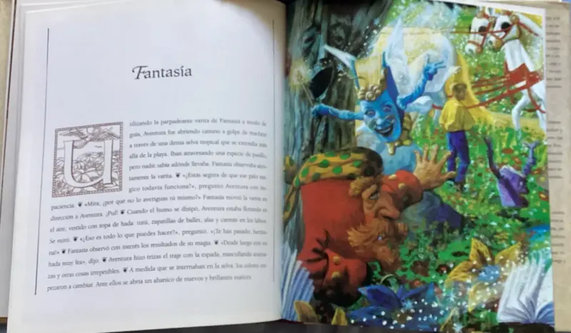 Libro The Pagemaster ilustrado. - 2