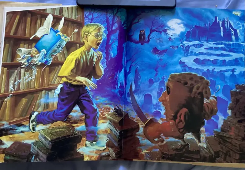 Libro The Pagemaster ilustrado. - 3