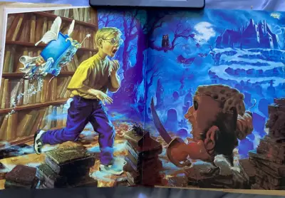 Libro The Pagemaster ilustrado. - miniatura 3