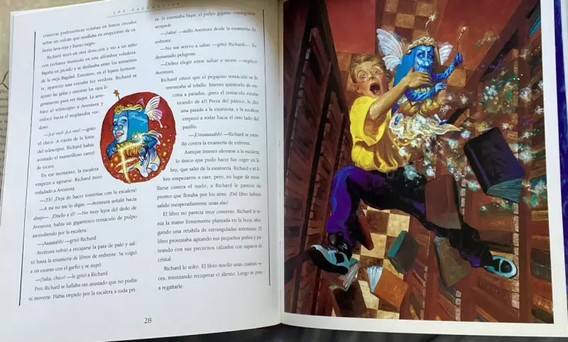 Libro The Pagemaster ilustrado. - 4