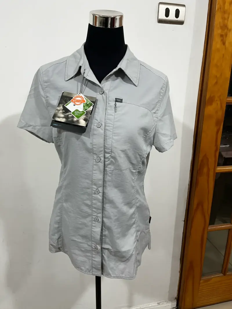 Camisa de mujer gris Lippi con protección UV - 1