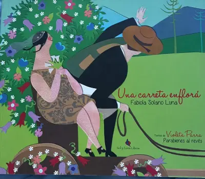 Libro infantil 'Una carreta enflorá' de Fabiola Solano Luna - miniatura 1