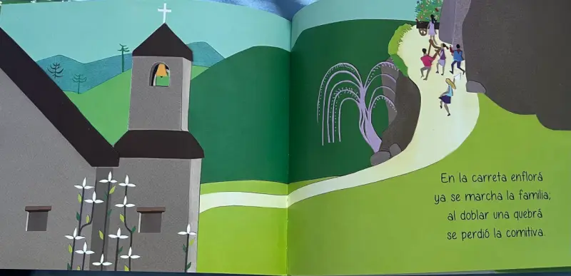 Libro infantil 'Una carreta enflorá' de Fabiola Solano Luna - 4