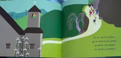 Libro infantil 'Una carreta enflorá' de Fabiola Solano Luna - miniatura 4