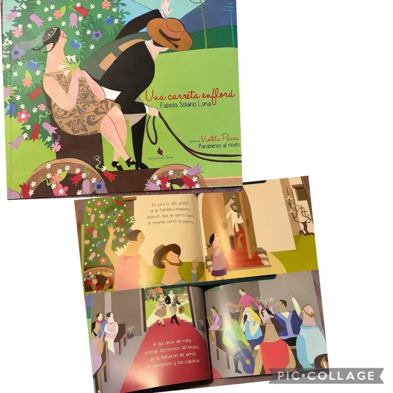 Libro infantil 'Una carreta enflorá' de Fabiola Solano Luna - 5