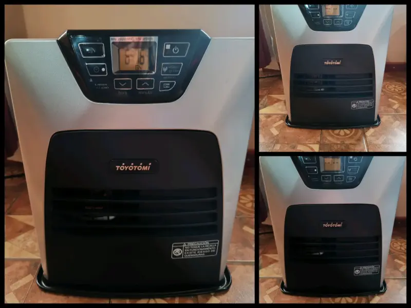 Calefactor a parafina Toyotomi con control digital - 4