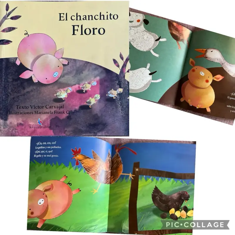 Libro infantil El chanchito Floro - 5
