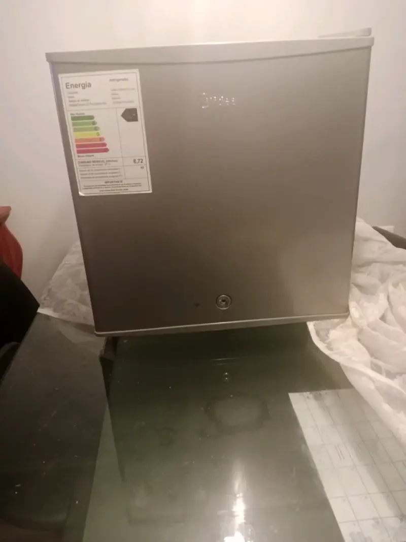 Mini refrigerador Jata de acero inoxidable - 2
