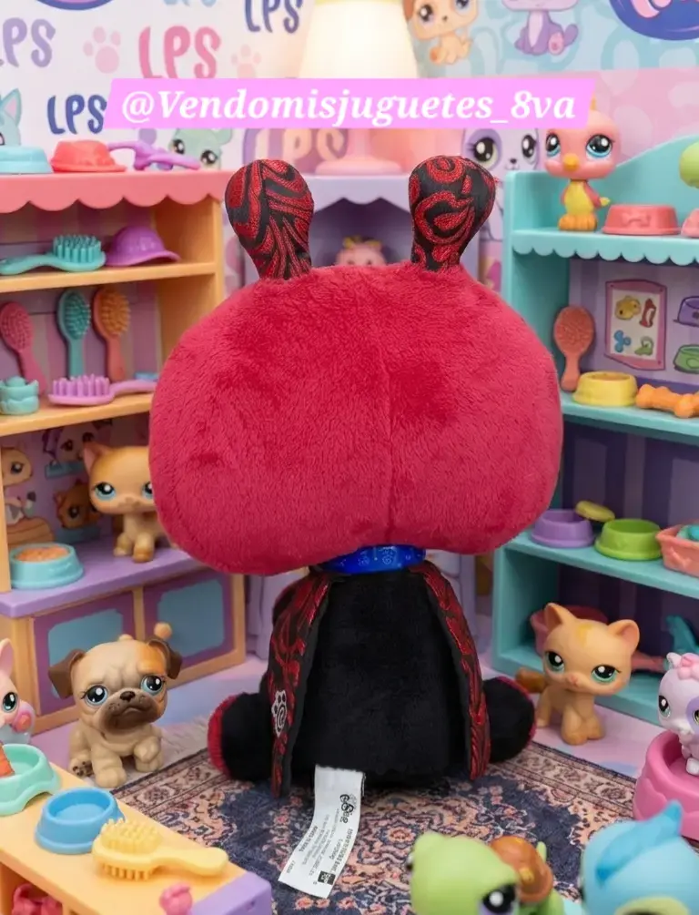 Peluche mariquita LPS con ojos grandes - 2