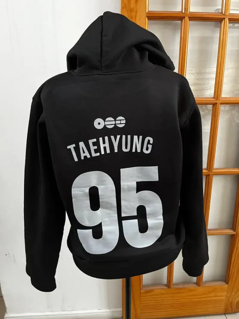 Polerón negro Bangtan con capucha - 2