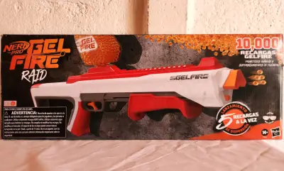 Lanzador Nerf Pro Gelfire Raid con 10,000 Recargas - miniatura 2
