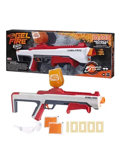 Lanzador Nerf Pro Gelfire Raid con 10,000 Recargas - miniatura 3