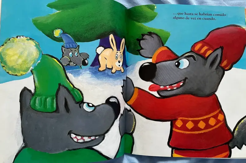 Libro infantil 'Papá Lobo' de Ophélie Texier - 2