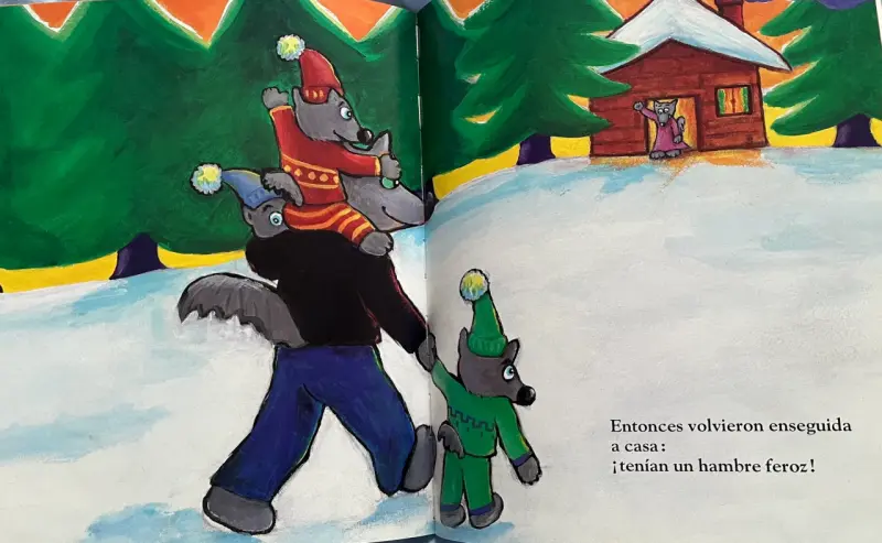 Libro infantil 'Papá Lobo' de Ophélie Texier - 5