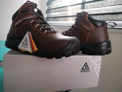Botas de seguridad Sherpa's café talla 35 - miniatura 2