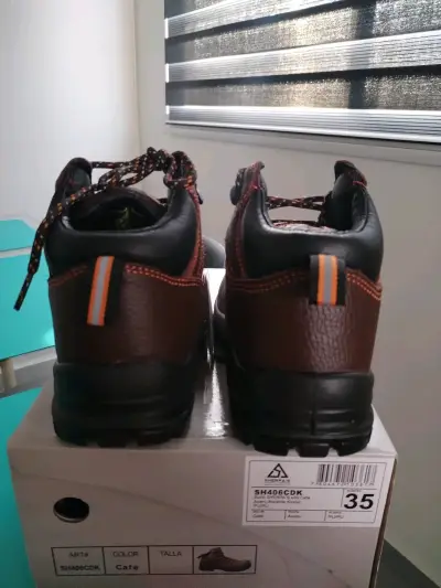 Botas de seguridad Sherpa's café talla 35 - miniatura 5