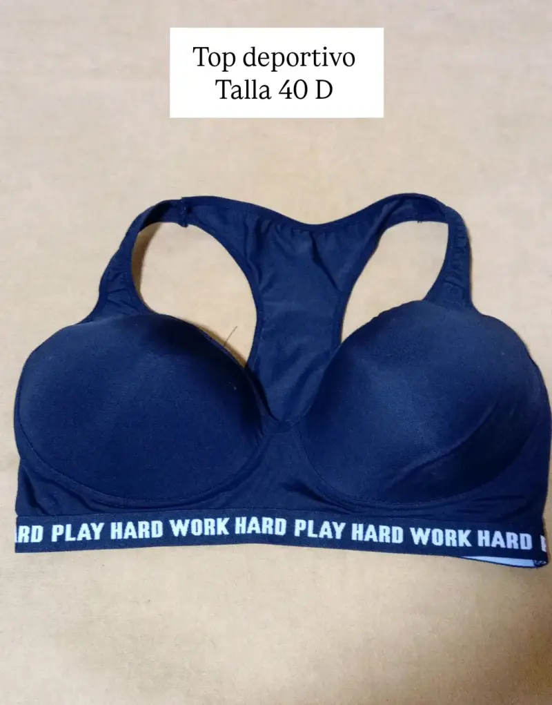 Top deportivo Adidas rosa talla M - 4