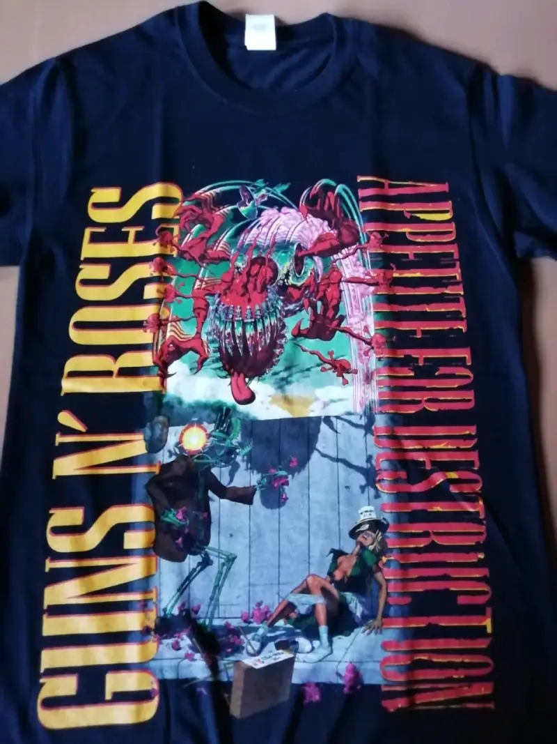 Polera Guns N' Roses Appetite for Destruction - 1