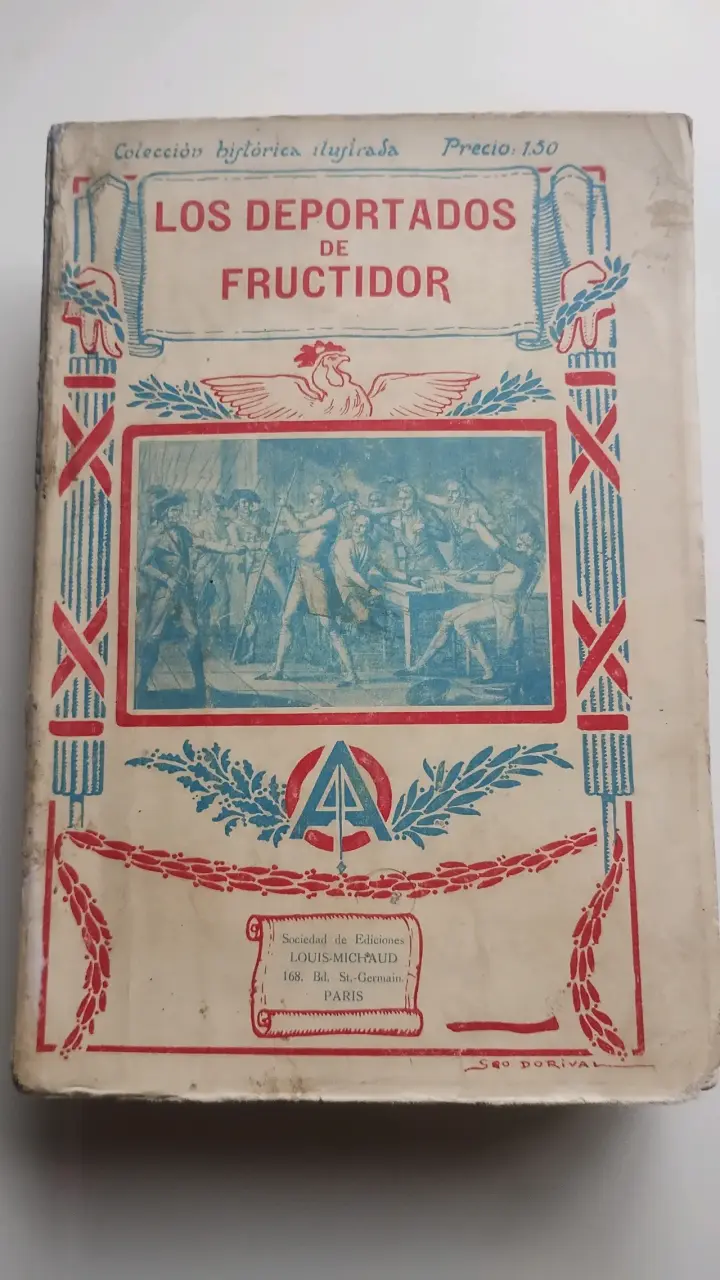 Libro antiguo 'Los Deportados de Fructidor' - 4