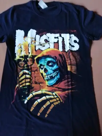 Polera Misfits American Psycho con diseño de calavera - miniatura 1