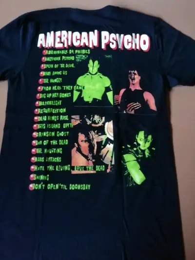 Polera Misfits American Psycho con diseño de calavera - miniatura 2