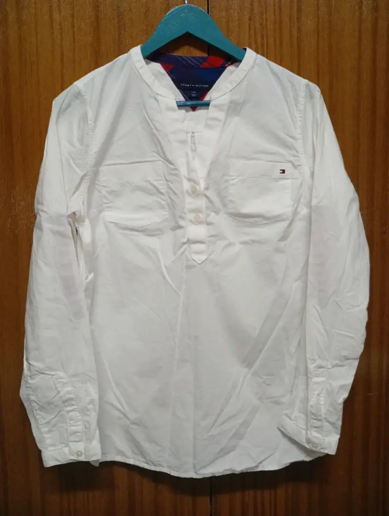 Camisa blanca Tommy Hilfiger - 1