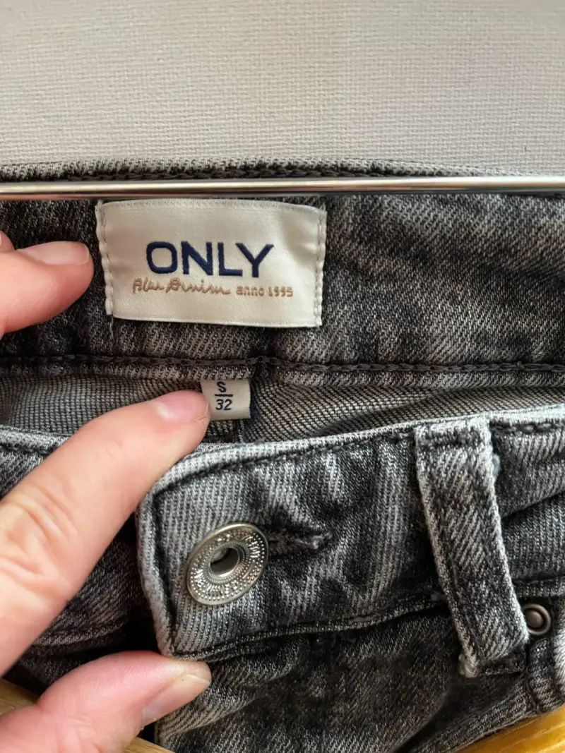 Jeans gris mujer marca Only talla 32 - 3