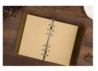 Diario De Vida/cuaderno Con Funda Tipo Cuerina Gra - 3