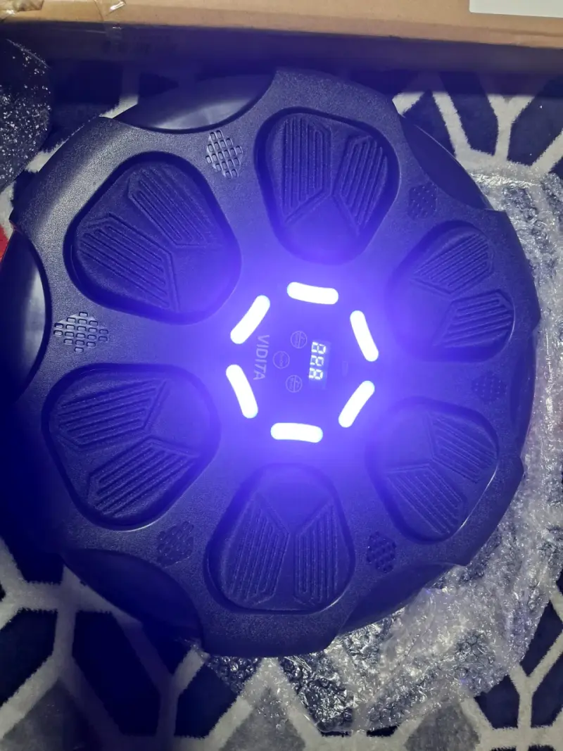Máquina de Boxeo Musical Vidita con Luz LED - 1