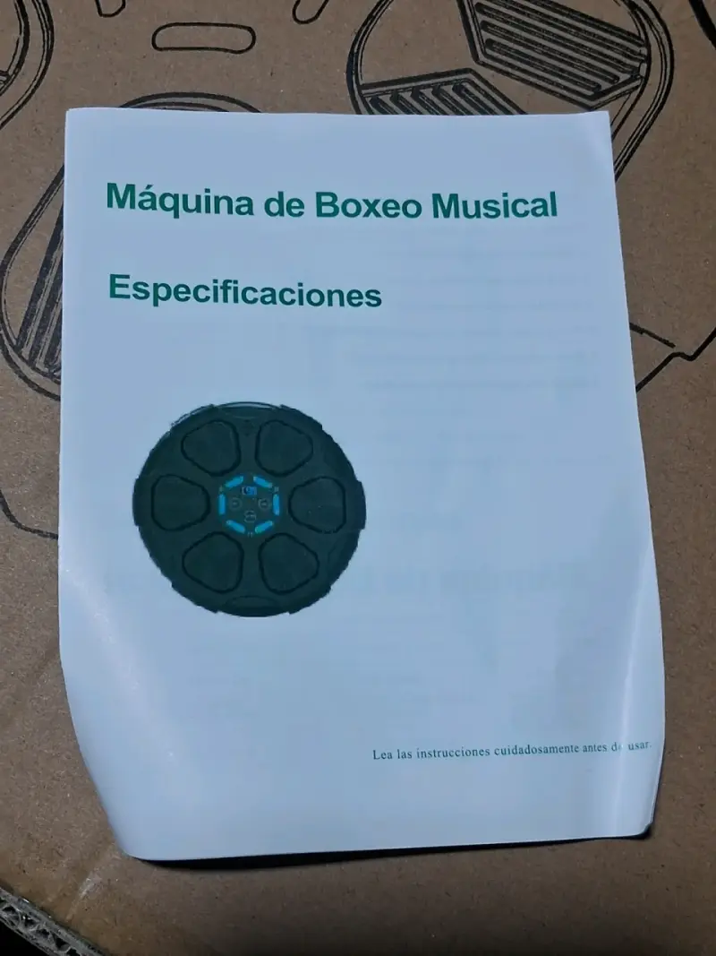 Máquina de Boxeo Musical Vidita con Luz LED - 2