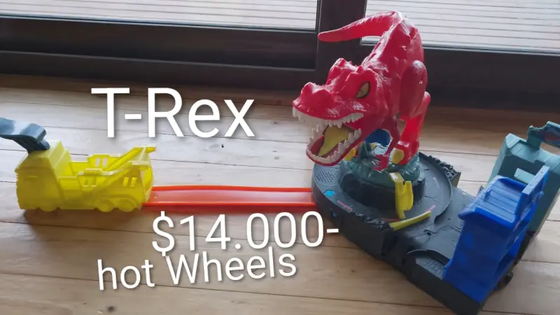 Pista de Juguete Hot Wheels T-Rex