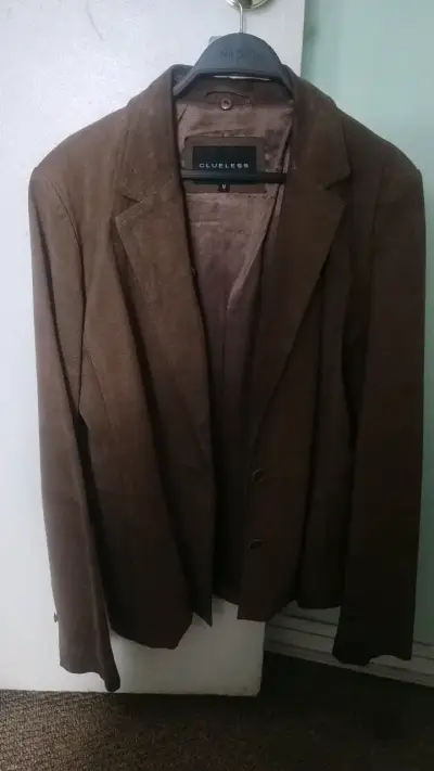 Blazer marrón Clueless para mujer - miniatura 1