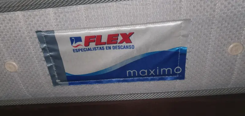 Cama 2 plazas Colchón Flex Máximo en buen estado - 4