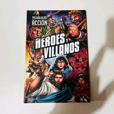 Libro La Biblia En Acción: Héroes y Villanos - miniatura 1