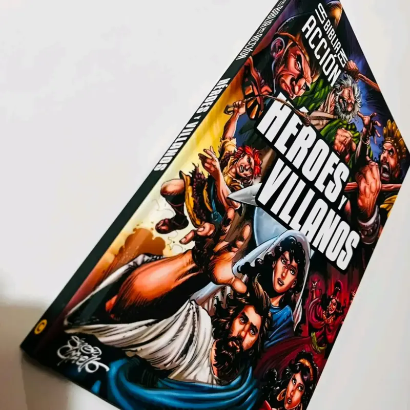 Libro La Biblia En Acción: Héroes y Villanos - 2
