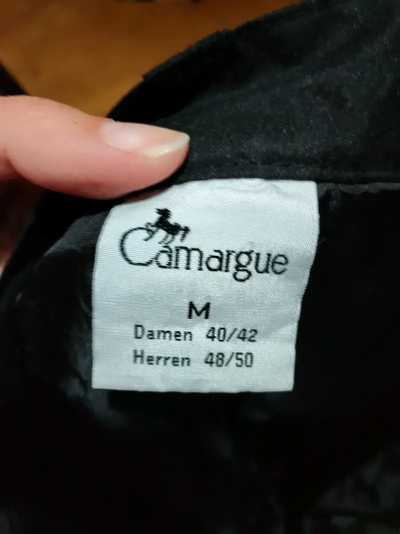 Pantalón impermeable negro Camargue talla M - 2