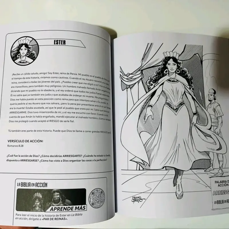 Libro para  'Colorea y Aprende' con historia - 2