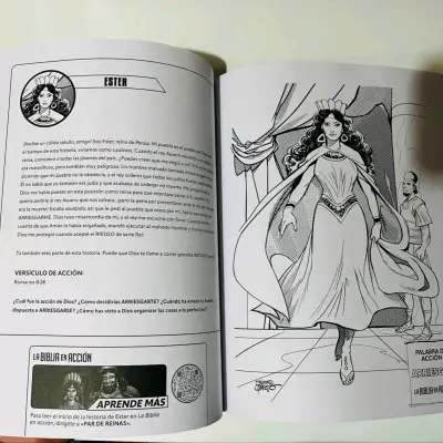 Libro para  'Colorea y Aprende' con historia - miniatura 2