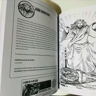 Libro para  'Colorea y Aprende' con historia - miniatura 3