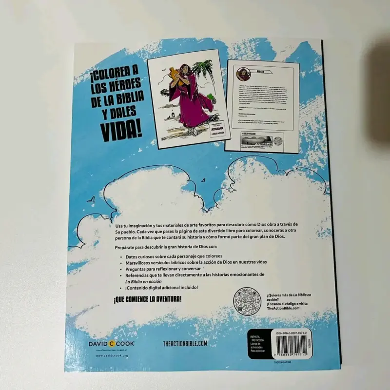 Libro para  'Colorea y Aprende' con historia - 4