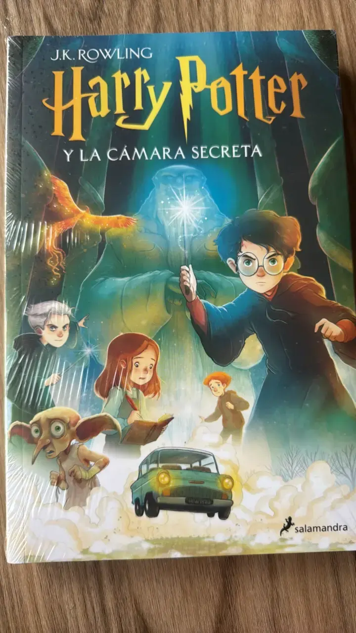 Libro Harry Potter y la Cámara Secreta (2)