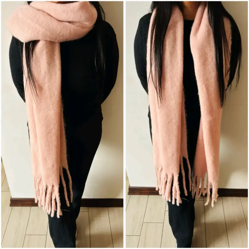 Set de bufandas de cashmere en varios colores - 3
